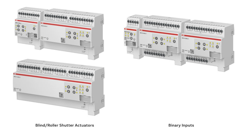 ABB i-bus KNX 遮光制御ポートフォリオにより、シームレスな統合とコミッショニングを実現